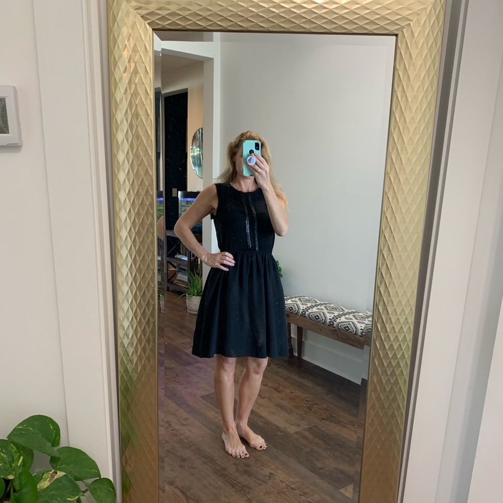 Jessica Simpson size 12 classy little black dress